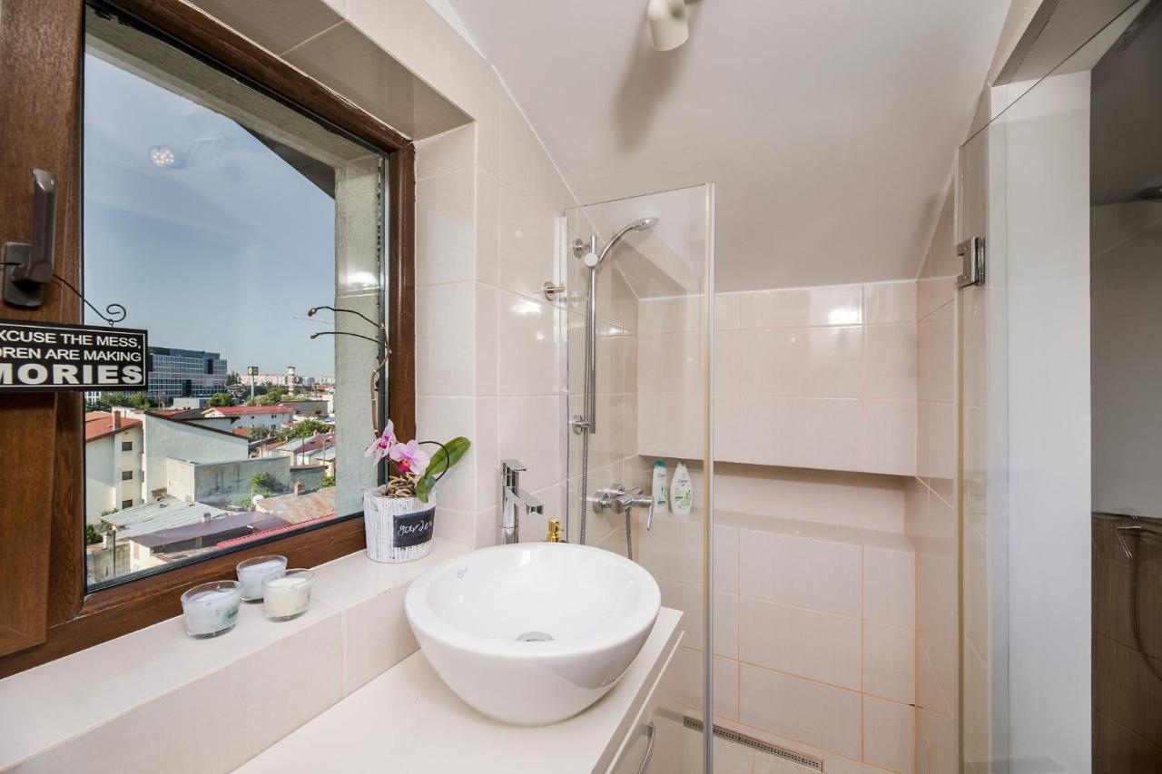 Bucharest Penthouse With Sauna And Terrace Exteriör bild